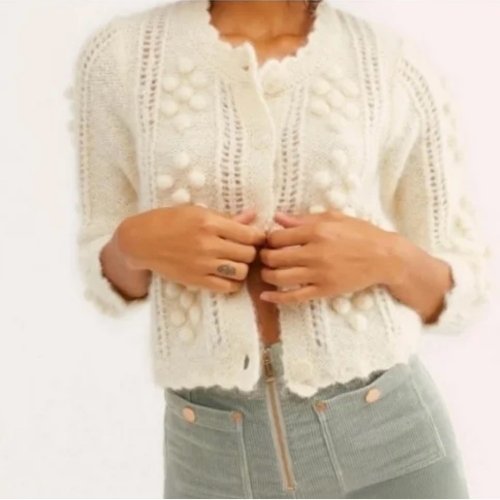 SOLD-LoveShack Fancy Norden cardigan, NWT